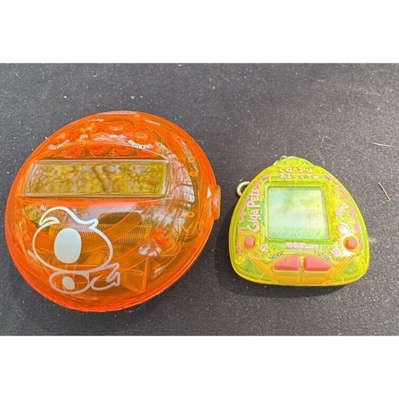 Giga Pets Compu Kitty Tiger Electronics 1997 Gigapet & 2003 Radica ZO Q Game A55 - Picture 2 of 7